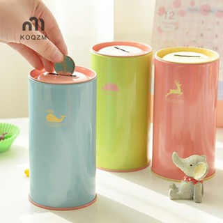 [Koqzm] Hộp đựng tiền kim loại hình con heo đất màu kẹo hình con heo đất dễ thương Lon đựng đồ lặt vặt Lon đựng quà tặng Hộp đựng tiền trang trí nội thất [mới]