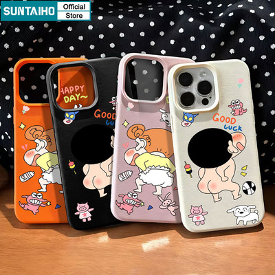 Ốp Điện Thoại Suntaiho Ngộ nghĩnh Động Vật Dễ Thương Họa Tiết Cặp Đôi Silicon Mềm Cao Cấp Chống Sốc Cho IPhone 11 12 13 14 15 16 Pro Max IP 7 8 Plus IPhone X XS XR Xs Max
