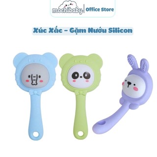 Đồ Chơi Gặm Nướu Silicon Xúc Xắc Lục Lạc Cho Bé – Giúp Bé Tập Cầm Nắm & Nhận Biết Âm Thanh