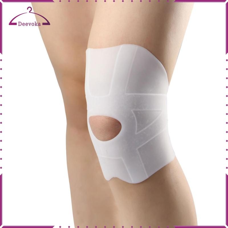 Viêm khớp Phục hồi chấn thương khớp Gel Silicone Kneecap Brace Hỗ trợ quấn đầu gối