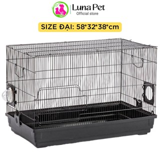  Lồng chuột hamster size ĐẠI 58*32*38cm không phụ kiện Luna Pet LH10 