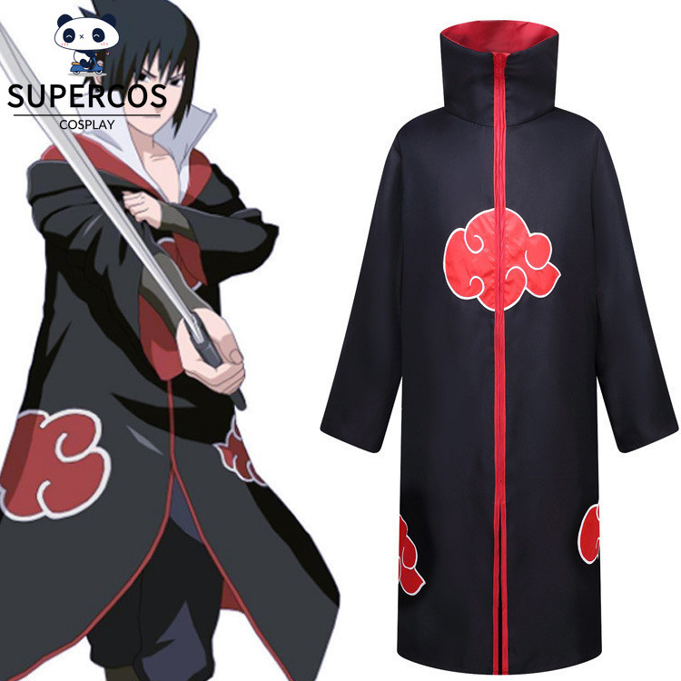 Áo cosplay Akatsuki Naruto - Áo khoác phù hợp Halloween và cosplay