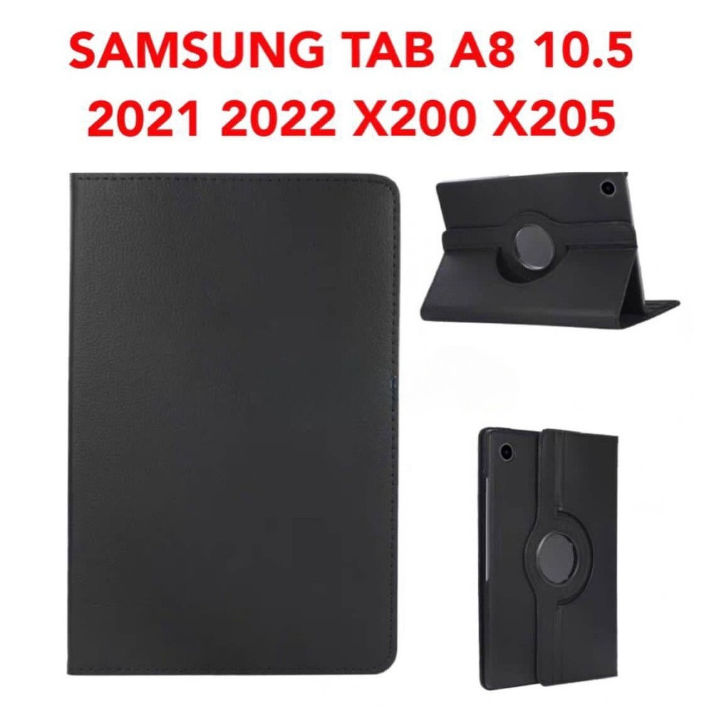 Dành Cho Samsung Tab A8 10.5 2021 SM-X200 X205 360° Bao da xoay Tab A8