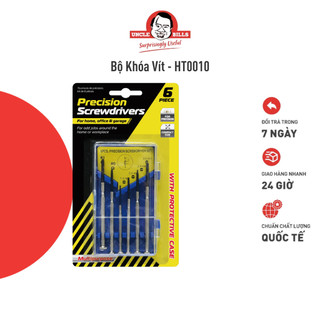 Bộ khóa vít chính xác 6 cái uncle bills ht0010