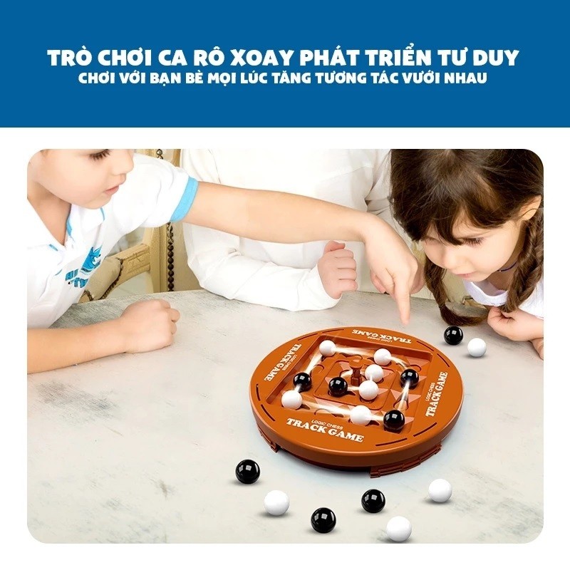 Cờ caro track game tăng độ khó - đồ chơi board game 2 người trò chơi trí tuệ