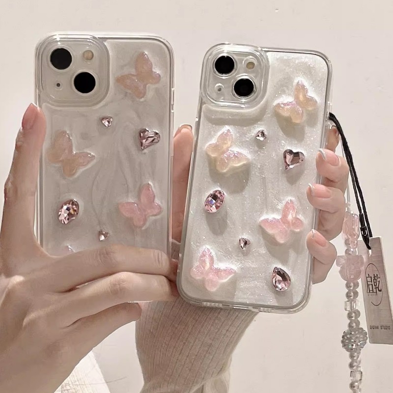 Ins Ốp Điện Thoại Mềm Hình Cô Gái Đám Mây Và Mưa Cho iphone 16 Pro Max 7 8 14 + 15 plus se 2020 2022 x xs xr 11 12 13 15 pro max