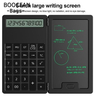 Máy tính khoa học, Máy tính toán Notepad LCD 12 chữ số, Máy tính toán di động có thể gập lại với máy tính kế toán đa chức năng Stylus Học sinh
