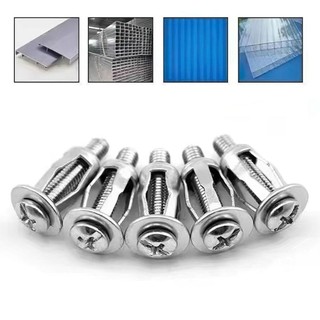 Vít mở rộng cánh hoa bằng Carbon mạ kẽm Vít sắt rỗng Tấm nhựa cánh hoa cho gia đình X5V8
