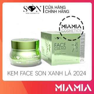 Kem Face SON Xanh Hỗ Trợ Da Mụn New Version 2024 Chính Hãng - Kem Face SON Nguyễn Tiên