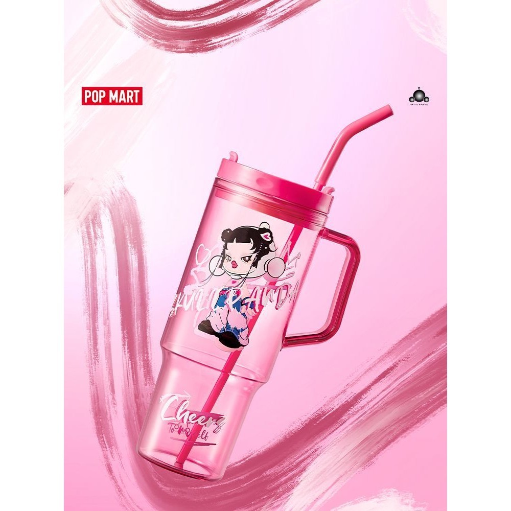 Popmart POPMART SKULLPANDA CHEERS TO MYSELF Series Cup Hàng hóa hợp thời trang DSIL