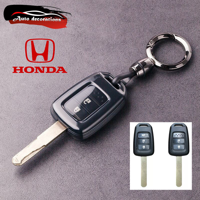 Ốp chìa khóa xe Honda cho móc khóa Honda BRV / CITY Vỏ chìa khóa trong suốt Honda