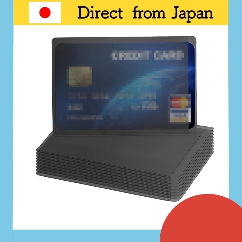 [kwmobile] 10x Credit Card Case Protective Cover - Card Holder for Credit Cards, Bank Cards, Transpo