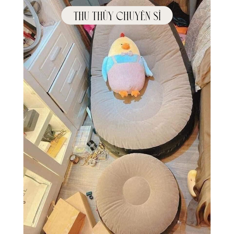 GHẾ ĐỆM HƠI THƯ GIÃN (Combo ghế đệm + ghế tròn)
