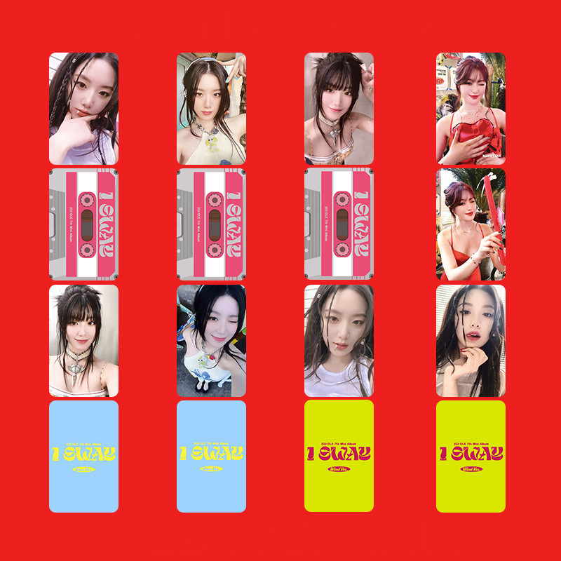 5-8pcs/set GIDLE I SWAY Lomo Card 7th Mini Album Photocards YUQI MINNIE SHUHUA MIYEON SOYEON SOLO Ph