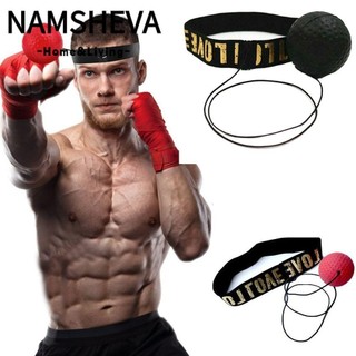 NAMSHEVA Reflex Fight Ball Trainer Reflex Speed Training Head Band Phản hồi nhanh Tập thể dục Head Band