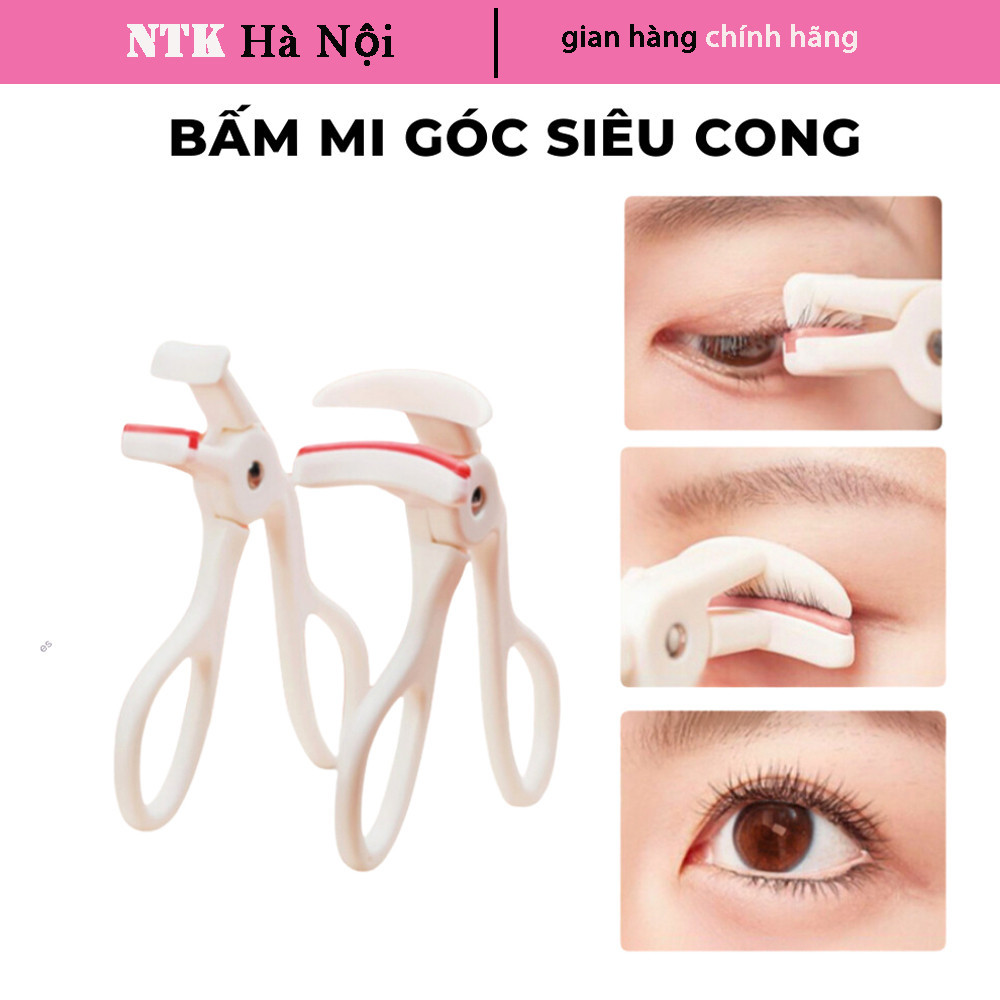 Bấm mi kẹp mi nhựa GECOMO làm cong mi lâu dài tiện dụng