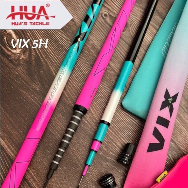 Cần Câu Tay MX 5H 19i - Cần Câu Đơn, Cần Câu Đài Đánh Tổng Hợp, Cảm Giác Tặng Kèm Ngọn Phụ try fishi