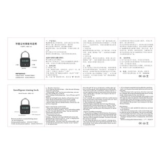 Metal Timer Lock 99 Hours Max Digital Heavy Duty LCD Display Practical