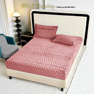 [mã :ECO27995] Bộ Ga trải giường nỉ nhung 3 món,  1 Ga Và 2 Vỏ gối