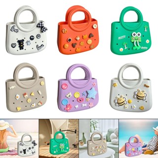  Túi Tote Đi Biển Baosity Túi Đơn Giản Di Động Thoáng Khí Đa Năng Mùa Hè Có Lỗ Cho Bể Bơi Ngày Lễ Ngoài Trời 