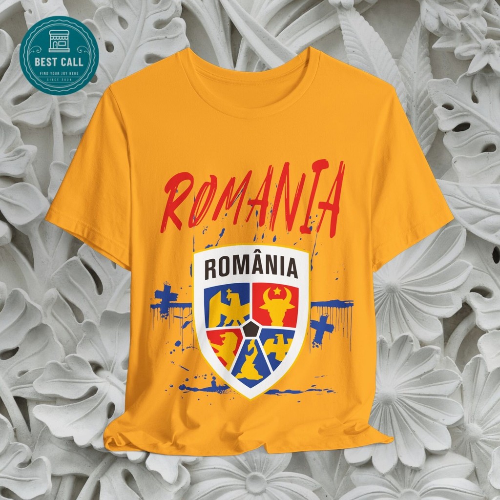 Áo thun bóng đá đội tuyển România cho Euro 2024