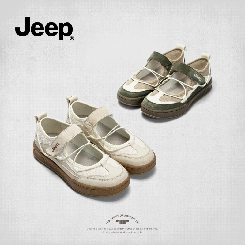 100% Chính Hãng JEEP Thoáng Khí Nữ 2025 Phong Cách Mới Mùa Hè Không Nhồi Bông Tất Cả Trận Đấu Chống 