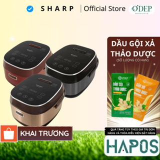 Nồi cơm điện cao tần Sharp 1.8 Lít Chính hãng, lòng nồi chống dính KS-IH191V - BẢO HÀNH 15 THÁNG - HAPOS HOF