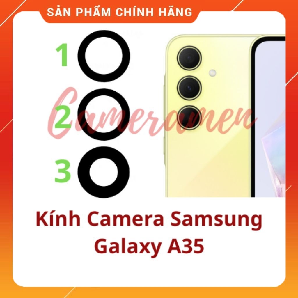 Kính Camera Samsung Galaxy A35 / A35 5G ( Linh Kiện 69 )