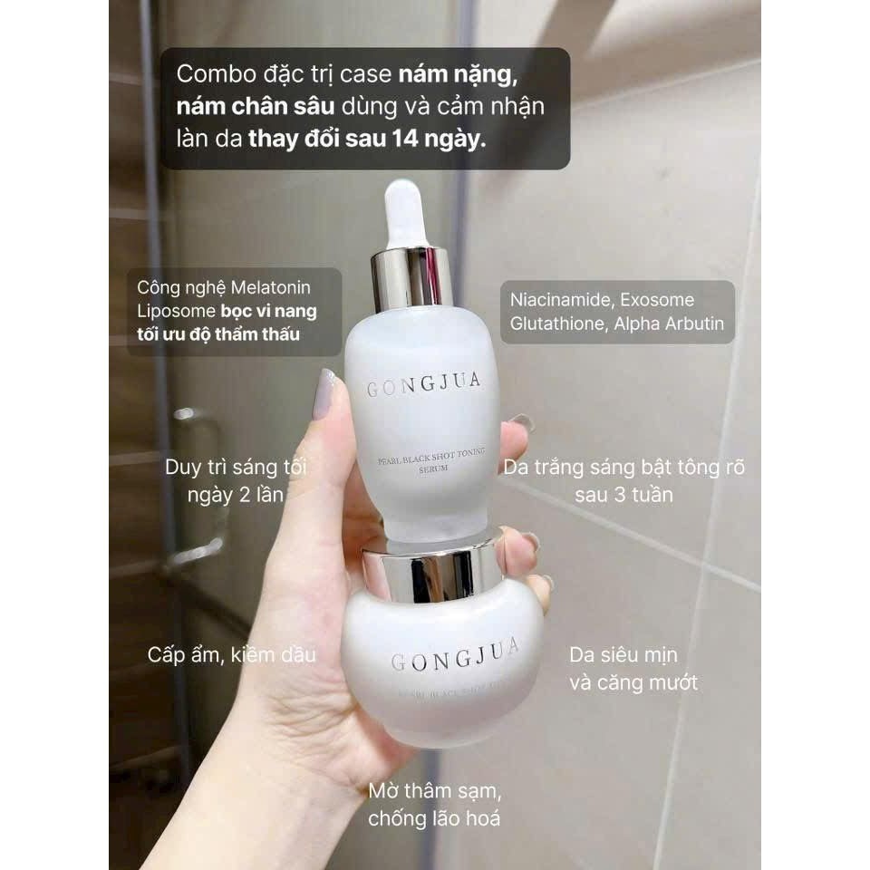 Bộ Dưỡng Da Gongjua Hàn Quốc – Cấp Ẩm, Tái Tạo Da, Làm Sáng Da Elite Shop