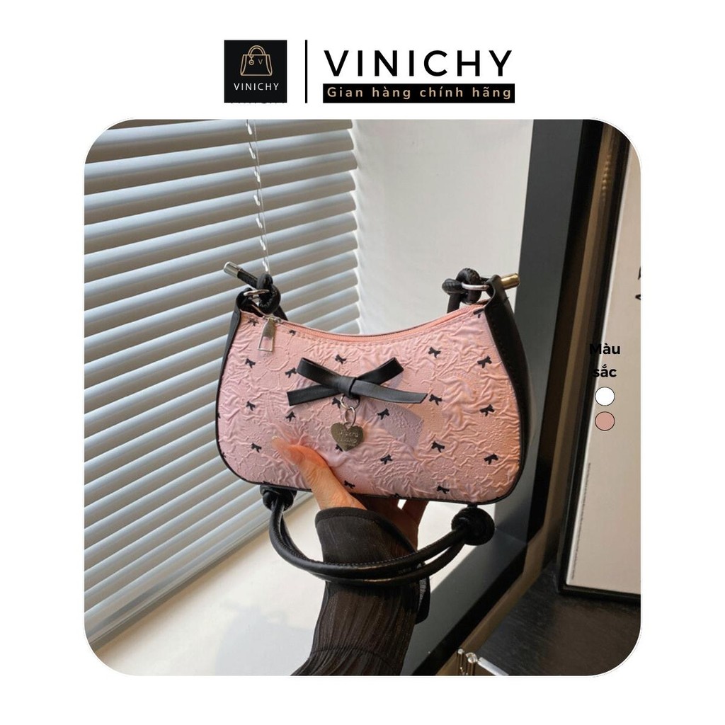 Túi xách nữ đeo chéo, đeo vai VINICHY size 20cm HA741