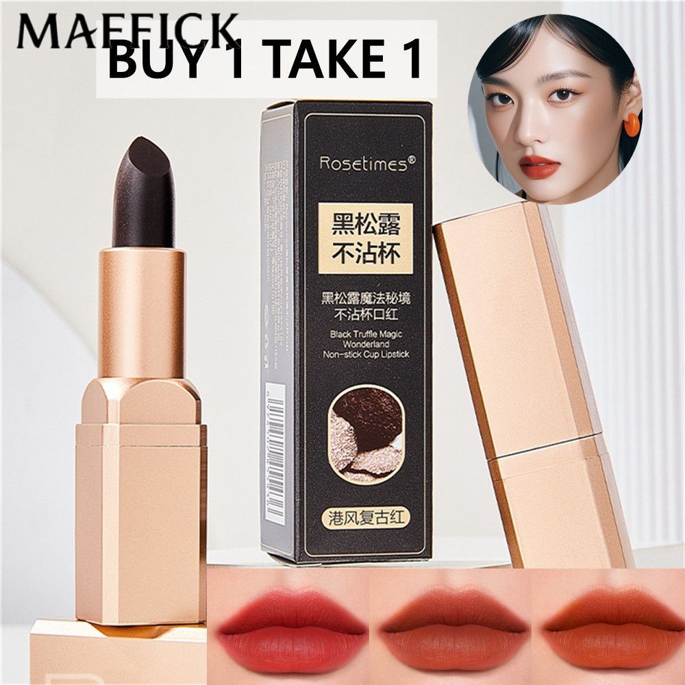 [Mua 1 Tặng 1] Son môi Black Magic Wonderland đổi màu, dưỡng ẩm, mềm mượt, 2 thỏi Trang điểm làm đẹp