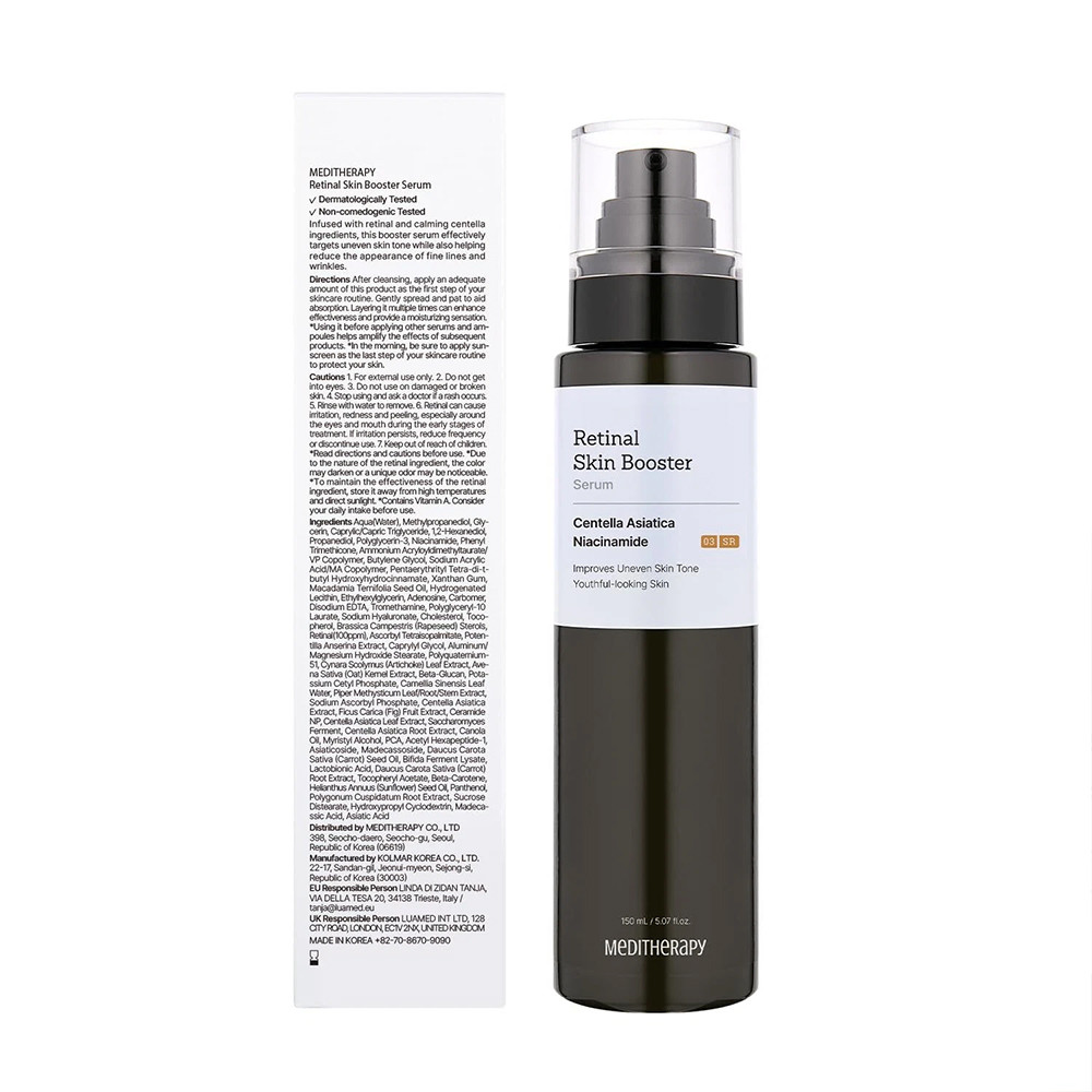 MEDITHERAPY Retinal Facial Serum 100ml Hydrating Firming Uneven Skin Tone