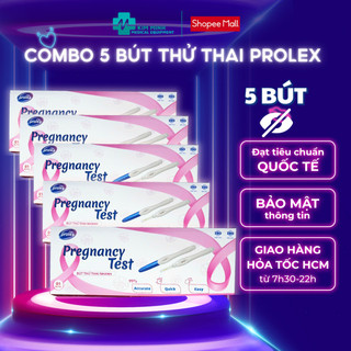 Combo 5 Bút thử thai cao cấp Prolex phát hiện thai sớm