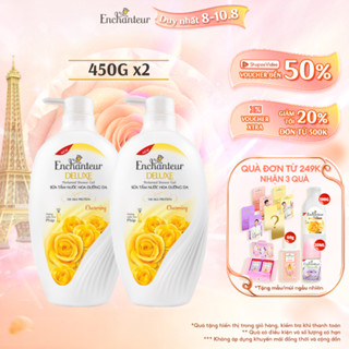 Combo 2 Sữa tắm nước hoa dưỡng da Enchanteur Charming (450g x 2)