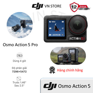 Camera hành động DJI Osmo Action 5 Pro máy quay hành trình 4K 120fps,chế độ màu HLG,quay đêm rõ nét - DJI VN