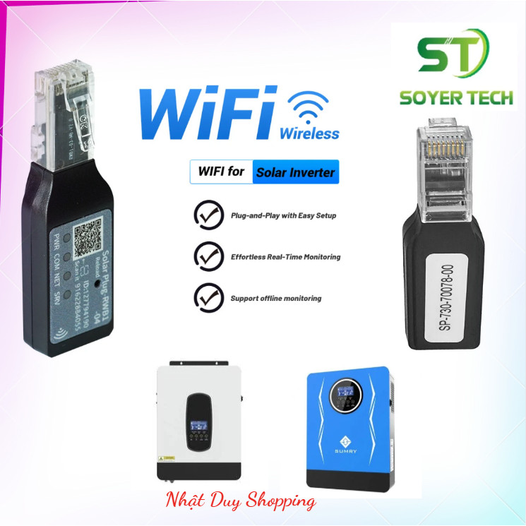 Mô-đun WiFi  dùng cho biến tần SUMRY -SP-SUOER-078 Y&H MPS-WIFI với giải pháp giám sát từ xa RS232