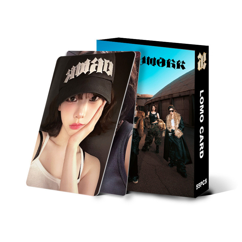 55 Chiếc Dirty Work Lomo Cards Whiplash Album Photocards WINTER GISELLE KARINANING Kpop Bưu Thiếp Hà