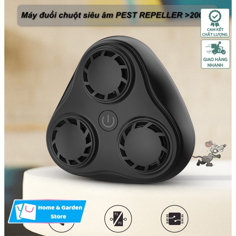 [HCM] - Máy đuổi chuột BG310 phạm vi hoạt động >200m² thế hệ mới - Home & Garden Store