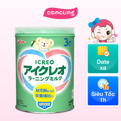 Sữa Glico Icreo Learning Milk số 3 820g (Trên 3 tuổi)