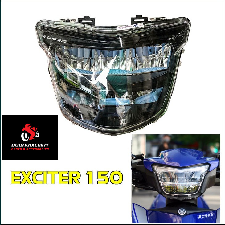 💡 Chóa Đèn LED Exciter 150 – Đèn Pha 2 Tầng FULL LED Siêu Sáng | Hợp Các Đời Xe EX 150
