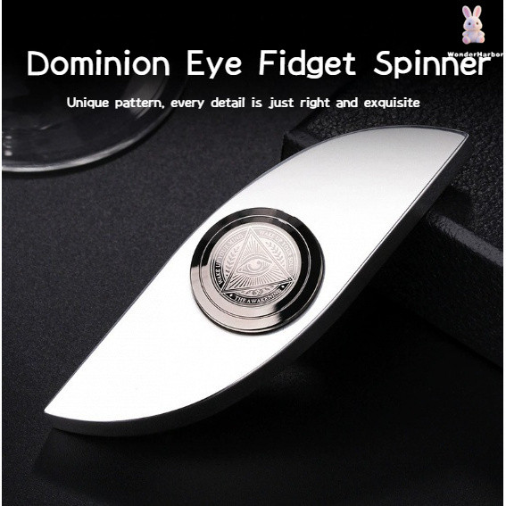 Dominion Eye Fidget Spinner - Zinc All-Seeing Eye Spinner - EDC Fidget Toy để giảm căng thẳng, Spinn