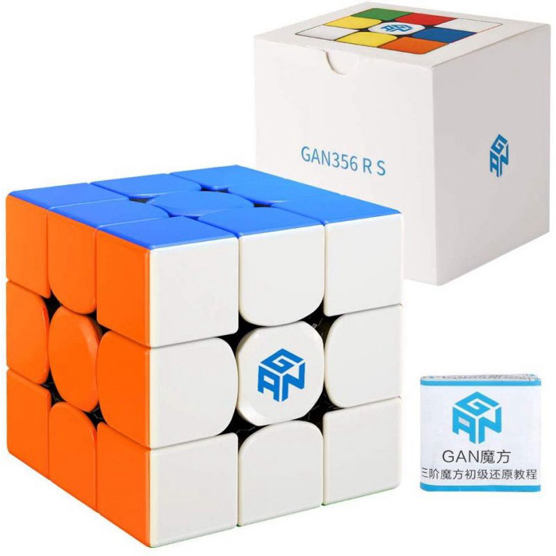 Rubik 3x3 Gan 356 RS Stickerless❤️FREESHIP❤️Rubik Gan chính hãng nhập khẩu