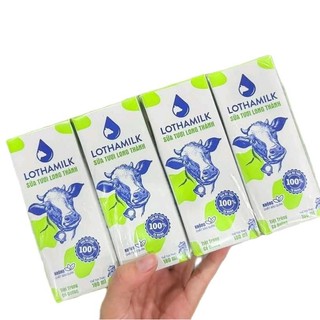 GIÁ SIÊU RẺ - THÙNG 48 HỘP 180ML SỮA TƯƠI CÓ ĐƯỜNG LONG THÀNH (DATE XA T11/26)
