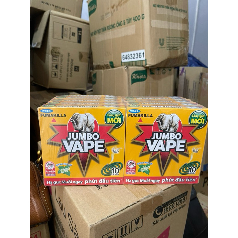 Combo 10 hộp Nhang Muỗi Jumbo.
