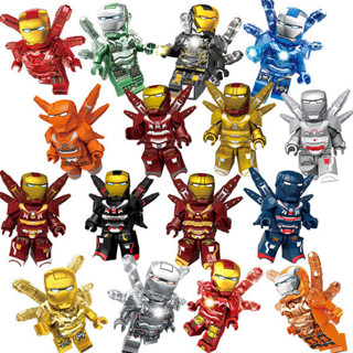 Khối Xây Dựng Minifigure Lego Giáo Dục Người Sắt Ninja Vũ Trụ Anh Hùng Búp Bê Quân Sự Lắp Ráp Giáo Dục Trẻ Em Nam Đồ Chơi