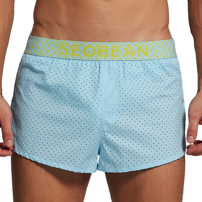 Seobean người đàn ông của mũi tên quần với bông thoáng khí bên cao ngã ba kim loại khóa thoải mái nh