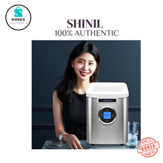 [Shinil] Máy làm đá mini ngày mới di động cắm trại tại nhà Văn phòng doanh nghiệp nhỏ Máy làm đá nhanh Máy làm đá