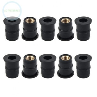 【NEW】Nuts For bodywork ATV applications Windshield Motorcycle Mounting Vibration