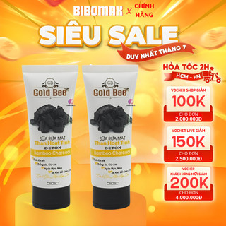 Sữa rửa mặt than tre hoạt tính Gold Bee..