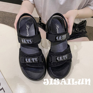 JISAILUN  dép sandal nữ dép bánh mì nữ dép bánh mì Chống Trượt Tinh tế Thời trang Tinh tế Kiểu dáng độc đáo Bảnh bao Điều chỉnh được FDL23C04UZ 30Z240725